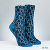 Image sur WEARABLE - CHANUKAH DREIDEL CREW SOCK