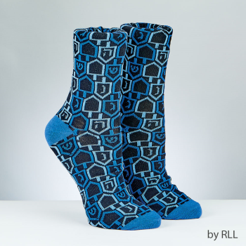 Picture of WEARABLE - CHANUKAH DREIDEL CREW SOCK