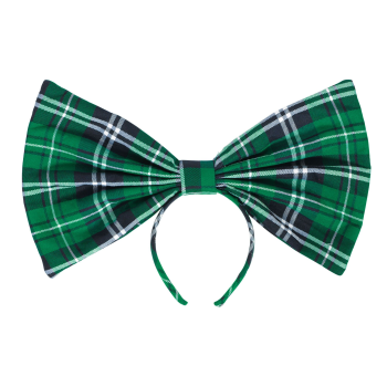 Image de WEARABLES - PLAID OVERSIZED BOW HEADBAND