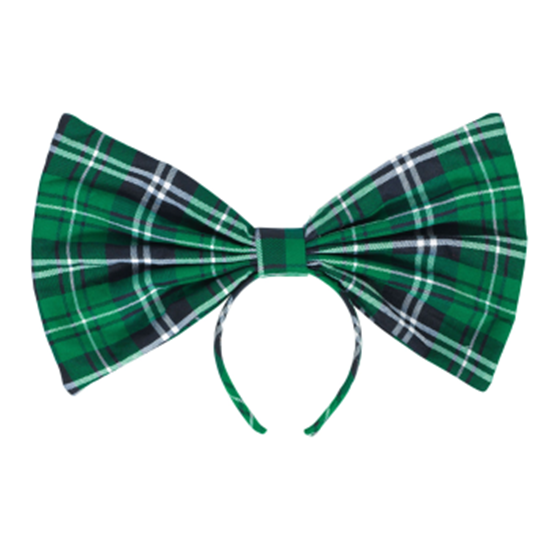 Picture of WEARABLES - PLAID OVERSIZED BOW HEADBAND