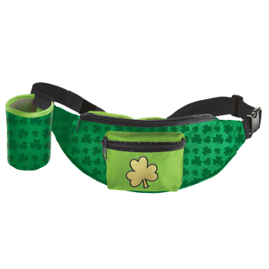 Picture of WEARABLES - ST PAT'S FANNY PACK WITH BEVERAGE HOLDER