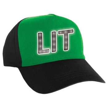 Picture of WEARABLES - LIGHT UP BASEBALL HAT - LIT