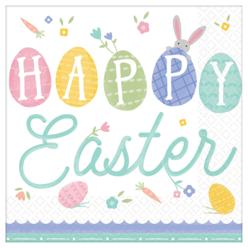 Image de TABLEWARE - PRETTY PASTELS EASTER LUNCHEON NAPKINS