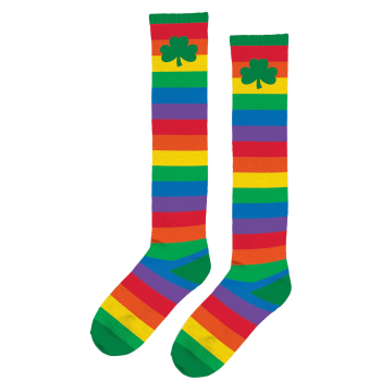 Image de WEARABLES - ST PAT'S RAINBOW KNEE SOCKS