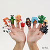 Picture of PASSOVER - FINGER VINYL PUPPET - PLAGUE