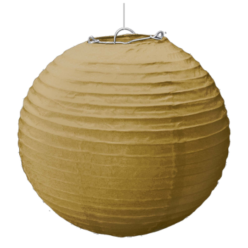 Image de GOLD PAPER LANTERNS - 15 1/2"