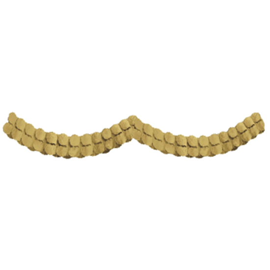Picture of GOLD PAPER GARLAND - 12'