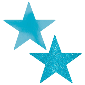 Image de CARIBBEAN BLUE 5" STAR CUTOUT