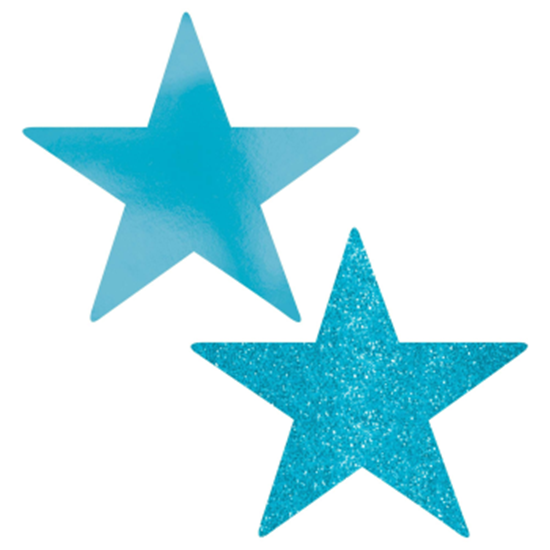 Image sur CARIBBEAN BLUE 5" STAR CUTOUT