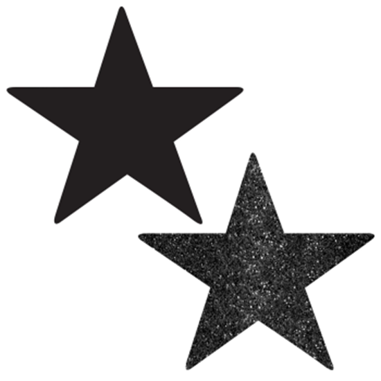 Image sur BLACK 5" STAR CUTOUT