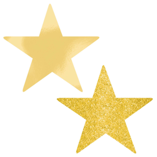 Picture of GOLD 5" STAR CUTOUT