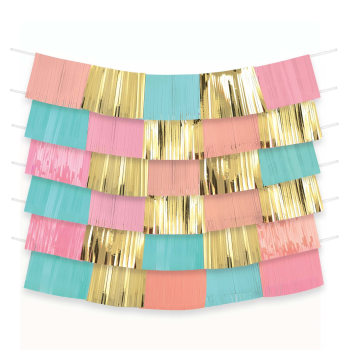 Picture of PASTELS - DECORATING FRINGE BACKDROP 