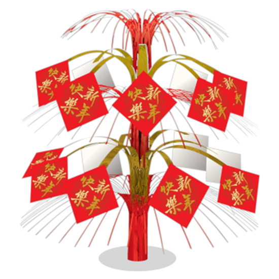 Picture of DECOR - CHINESE NEW YEAR CASCADE CENTER PIECE