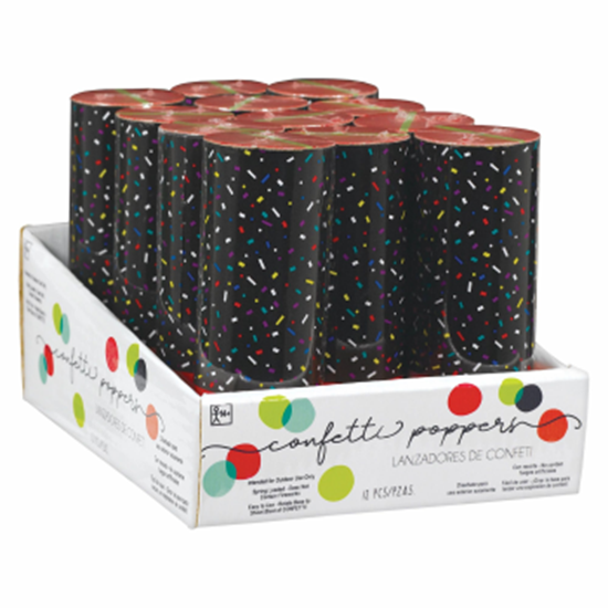 Picture of DECOR - POPPERS CONFETTI - MULTI PACK