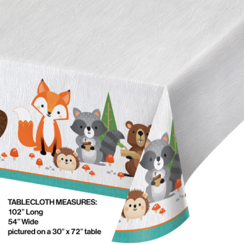 Image de WILD ONE WOODLAND TABLE COVER