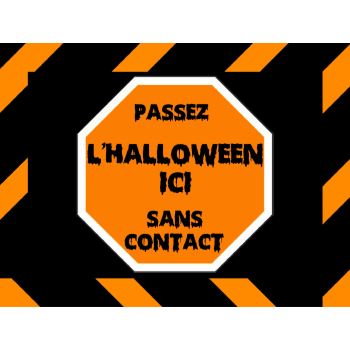 Image de LAWN YARD SIGN - HALLOWEEN FRENCH