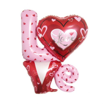 Image de 34" LOVE SUPERSHAPE- INCLUDES HELIUM