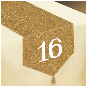 Image de SWEET 16TH TABLE RUNNER