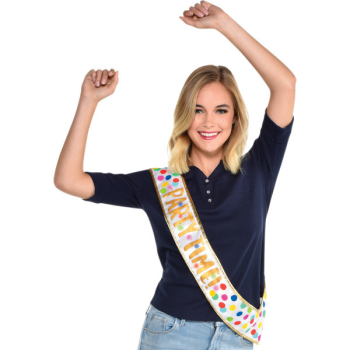 Picture of WEARABLES - HAPPY DOTS LIGHT UP SASH