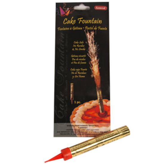 Image sur SPARKLERS CAKE FOUNTAIN - 1 per pack