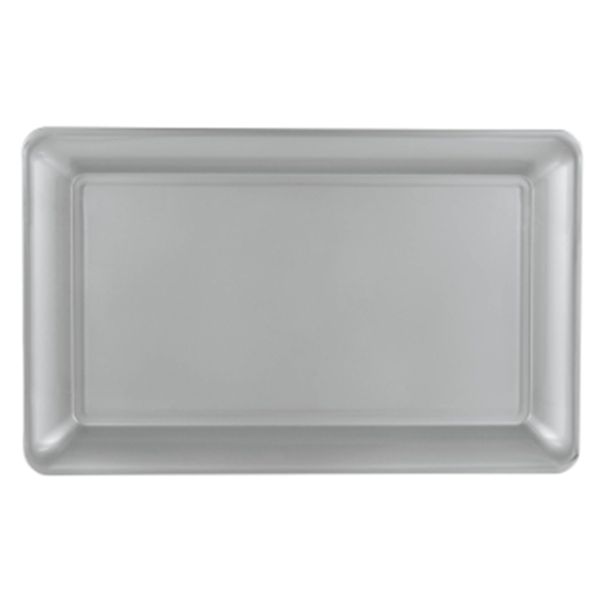 Image sur SERVING WARE - TRAY SILVER - 11 X 18