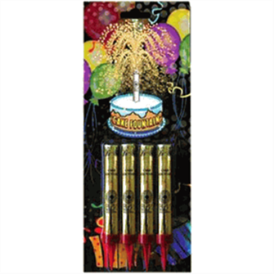 Image sur SPARKLERS CAKE FOUNTAIN - 4 per pack