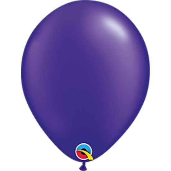 Image sur HELIUM FILLED SINGLE 11" BALLOON - PEARL PURPLE