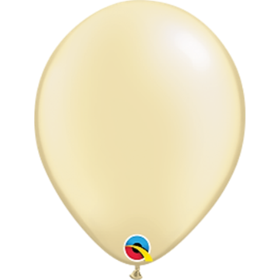 Picture of HELIUM FILLED SINGLE 11" BALLOON - PEARL IVORY