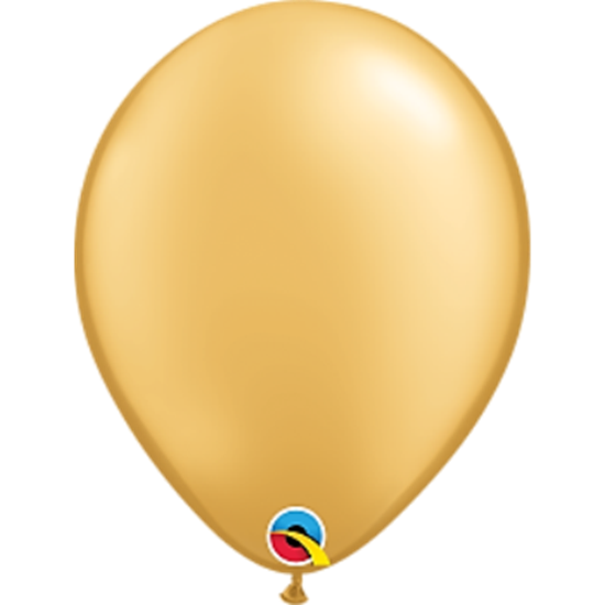 Picture of HELIUM FILLED SINGLE 11" BALLOON - PEARL GOLD