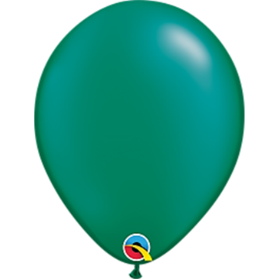 Picture of HELIUM FILLED SINGLE 11" BALLOON - PEARL EMERALD GREEN