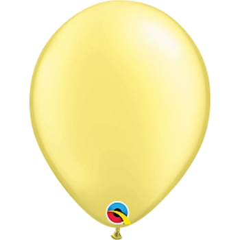 Image de HELIUM FILLED SINGLE 11" BALLOON - PEARL LT YELLOW