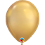 Image de HELIUM FILLED SINGLE 11" BALLOON - CHROME GOLD