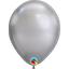 Image de HELIUM FILLED SINGLE 11" BALLOON - CHROME SILVER