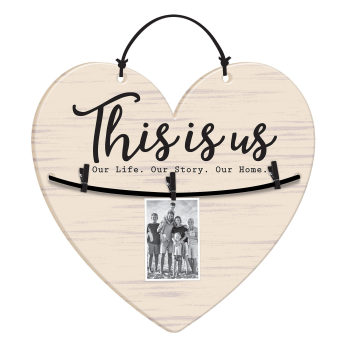 Picture of DECOR - THIS IS US HANGING PICTURE HOLDER