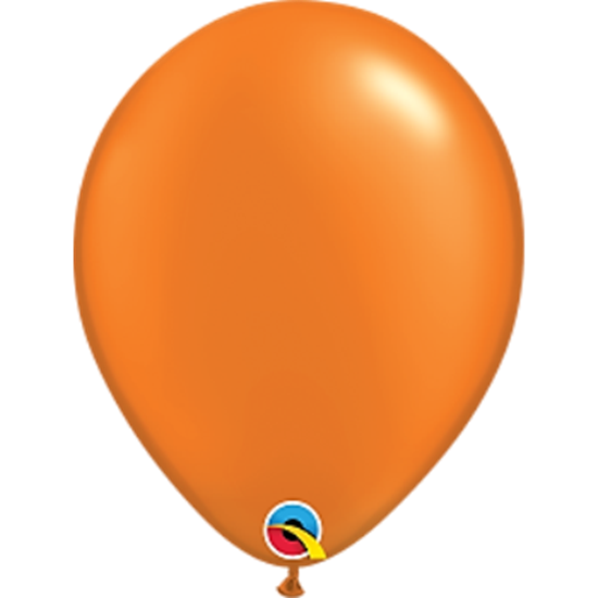 Picture of HELIUM FILLED SINGLE 11" BALLOON - PEARL ORANGE