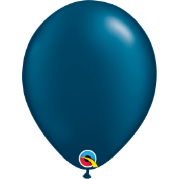 Image de HELIUM FILLED SINGLE 11" BALLOON - PEARL NAVY BLUE