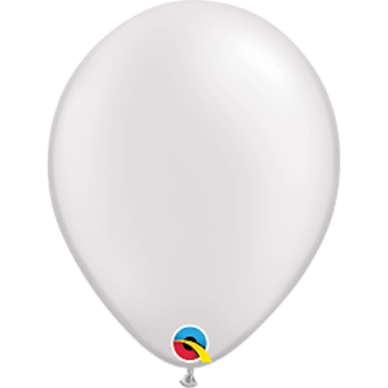Picture of HELIUM FILLED SINGLE 11" BALLOON - PEARL WHITE