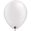 Picture of HELIUM FILLED SINGLE 11" BALLOON - PEARL WHITE