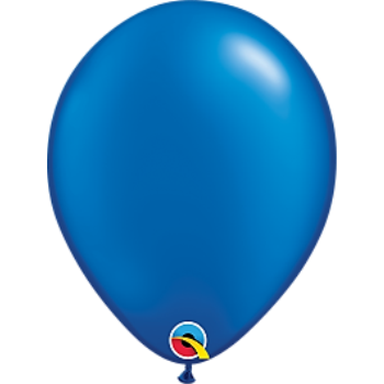 Image de HELIUM FILLED SINGLE 11" BALLOON - PEARL ROYAL BLUE