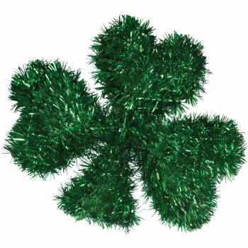 Picture of DECOR - MINI TINSEL SHAMROCK