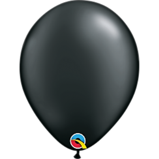 Picture of HELIUM FILLED SINGLE 11" BALLOON - PEARL BLACK