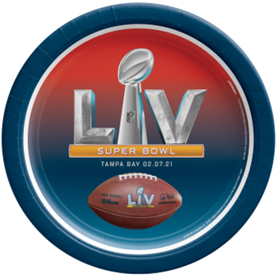 Picture of SUPER BOWL LV - 7'' PLATES