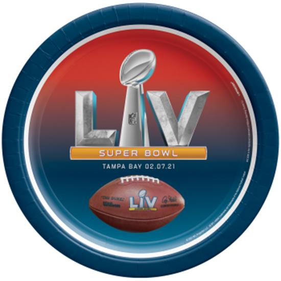 Picture of SUPER BOWL LV - 10 1/2'' PLATES