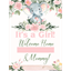Picture of LAWN YARD SIGN - BABY SHOWER - "WRITE A NAME" PINK