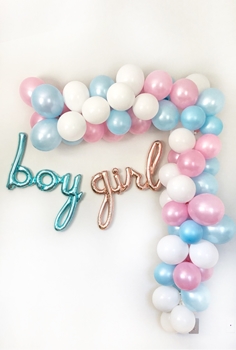 Picture of 1' to 12' BABY BALLOON GARLAND