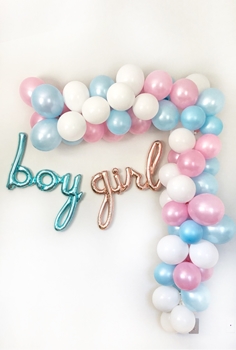 Image de 1' to 12' BABY BALLOON GARLAND