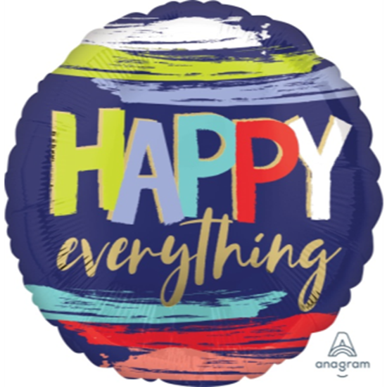 Image sur 18" FOIL -  HAPPY EVERYTHING 