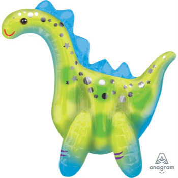 Picture of 24" TABLETOP - STEGOSAURUS FOIL BALLOON - AIR FILLED