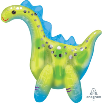 Image de 24" TABLETOP - STEGOSAURUS FOIL BALLOON - AIR FILLED