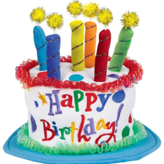 Image sur WEARABLES - BOYS BIRTHDAY CAKE HAT